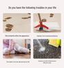 Non-Slip PVC Entrance Door Mat - Stain-Resistant, Cuttable, Coil Mat for Hallway/Mudroom