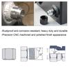 1PCS  Male Billet Stainless Steel Straight Male Weld Fitting AN6 AN8 AN10 AN12 AN16 AN20 Adapter Weld Bung Nitrous Hose Fitting