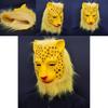 The Journey To The West Leopard Mask Latex Role Play Prop For Christmas And Halloween Events