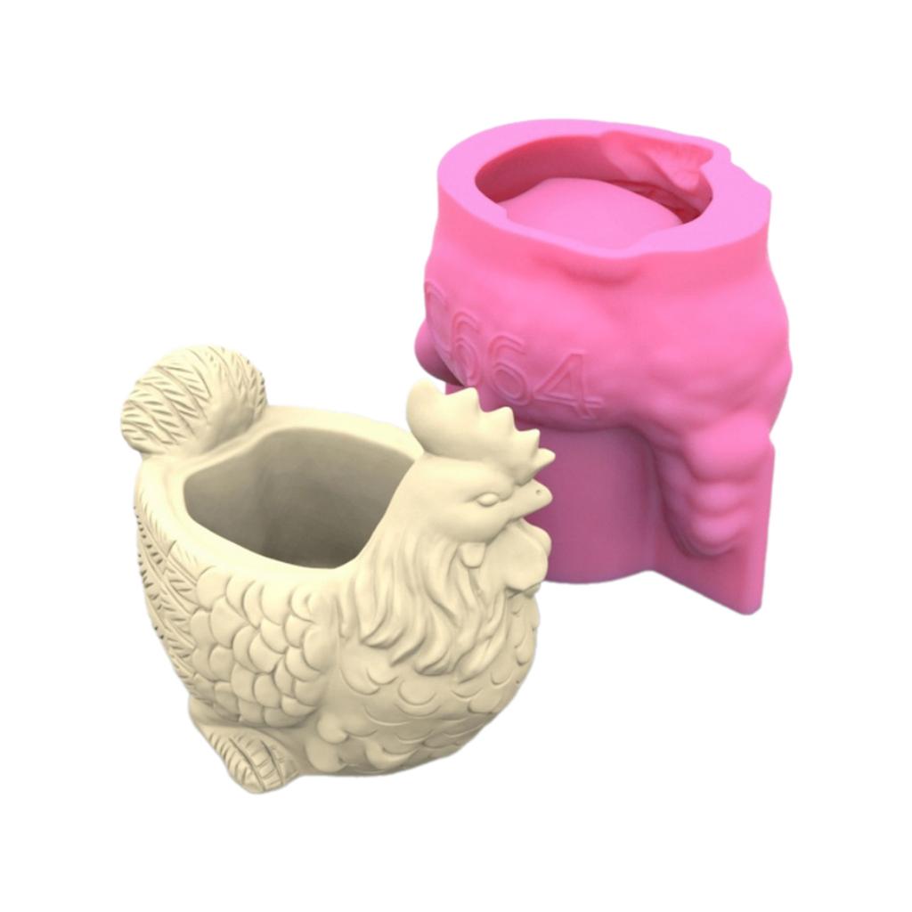 Blumentopf-Formen, Silikon-Kerzenhalter-Form, Hahn-Form, Vasen-Formen, einfach zu verwendendes Silikon zum Basteln von Gegenständen