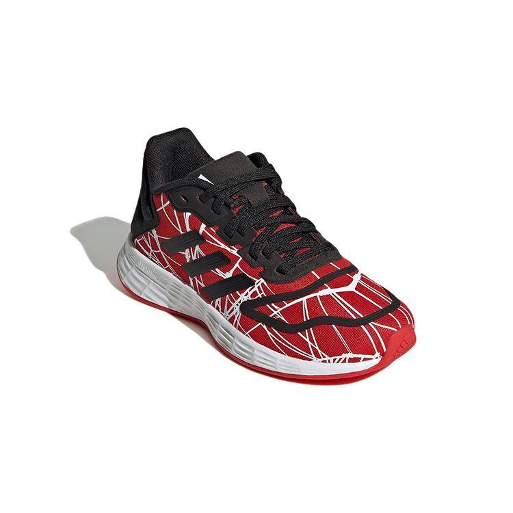 Marvel x adidas Duramo 10 J Spider-Man: Miles Morales Kinder-Sneaker Rot Lebhaft-Rot Core-Black GY6627