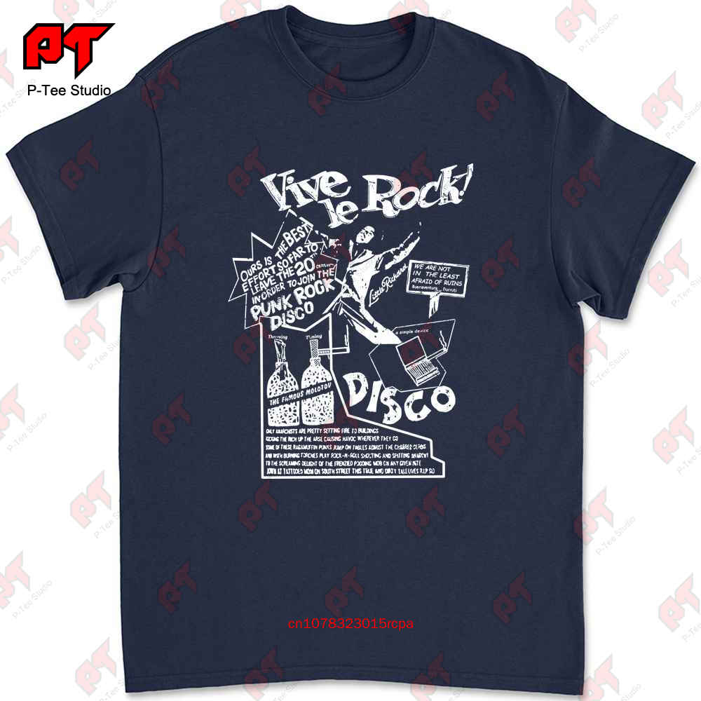 Seditionaries Vive Le Rock Tshirt 3N0S