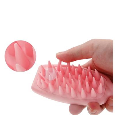 Long Handle Shampoo Hair Brush Head Scalp Massage Comb Meridians Massage Brush Relieve Itching and Dandruff Massager