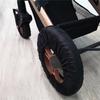 A71Z 8X Baby Stroller Wheel Cover Dustproof Wheelchair Tire Protector Infant Pushchair Pram Wheel Anti-Dirty Cover 25CM