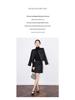Coco Style Sequin Wool Top & Midi Skirt Set for Women