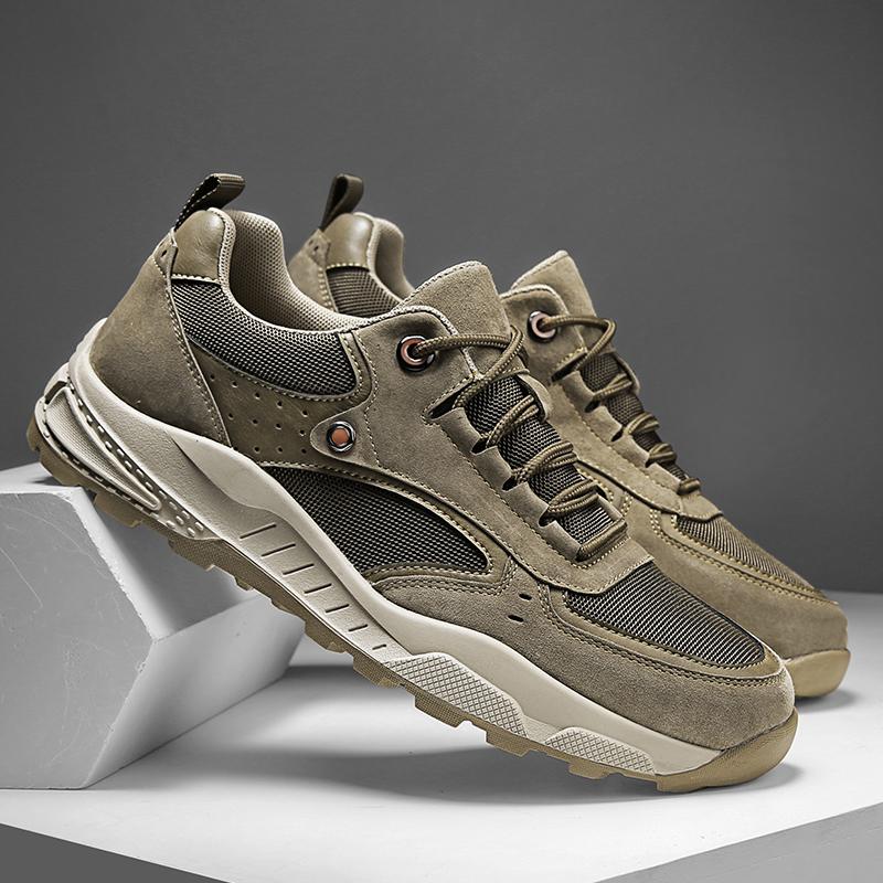Обувь для походов на открытом воздухе Мужская спортивная обувь Кроссовки на шнуровке — фото 4