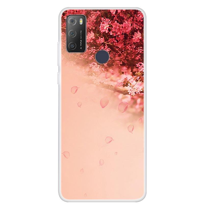 Pro Alcatel 1S 2021 Case Luxusní silikonový TPU měkký kryt na telefon pro Alcatel 1S 2020 Nárazuvzdorný roztomilý TPU nárazník Fundas Coque