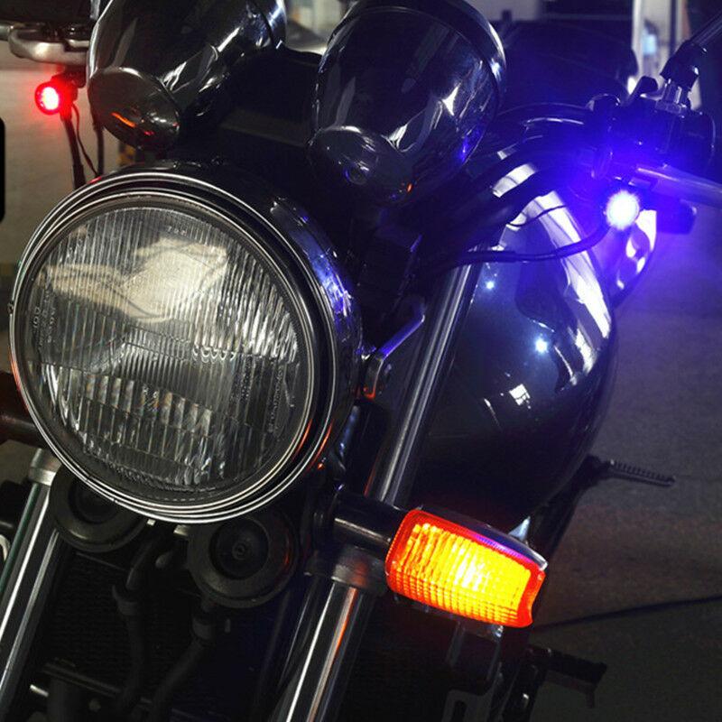 2pcs Car Eagle Eye LED Reverse Backup Driving Strobe Light Signal Lamps Motorcycle Fog Lamp Headlight Daytime Running Lights