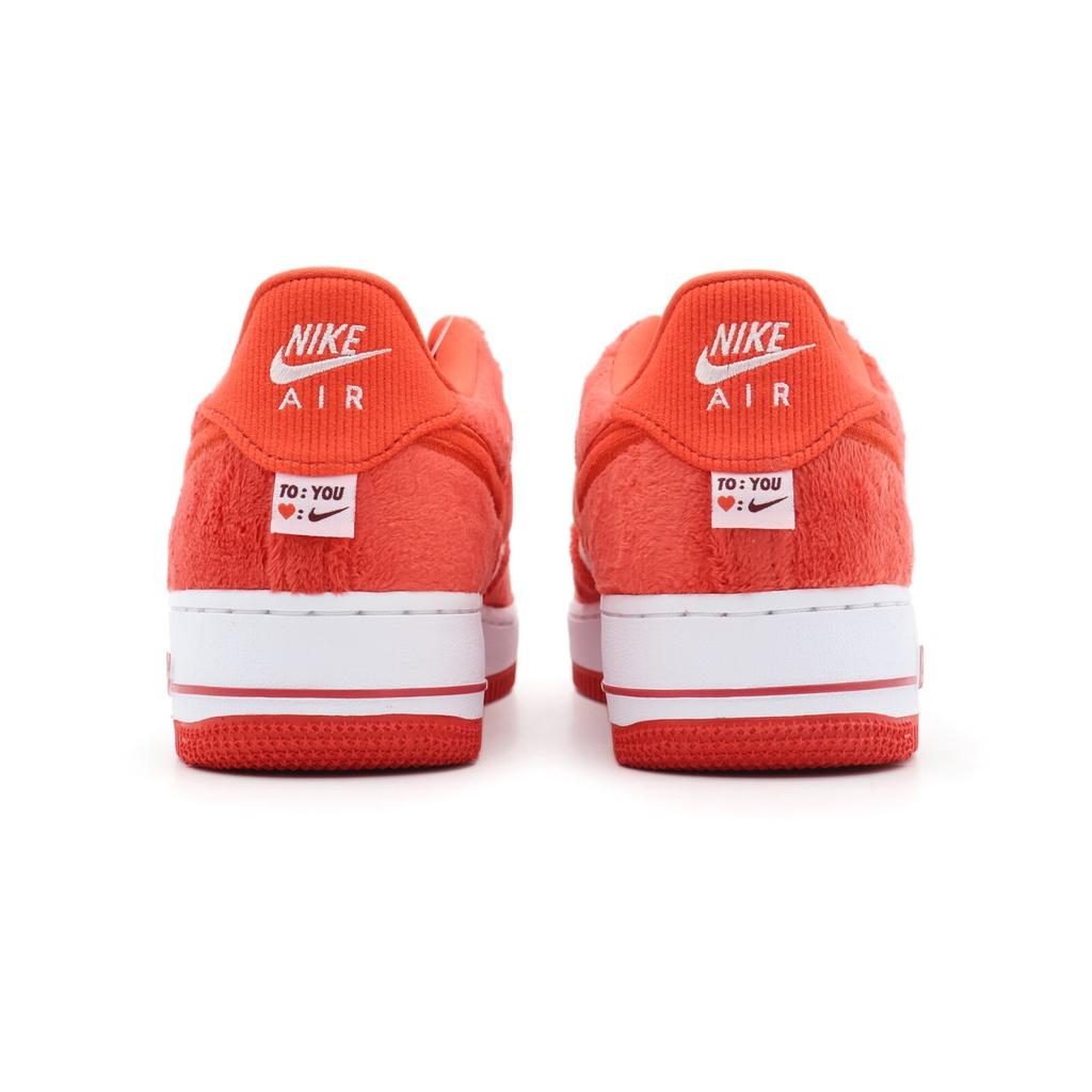 FZ3552-612 Nike GS Air Force 1 Low Valentineas Day Pack Fire Red Light Crimson