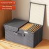 Reinforced Handles Closet Storage Container Foldable Toy Storage Organizer  Home Supplies