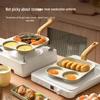 Zhishi Non-stick 3-in-1 Breakfast Frying Pan