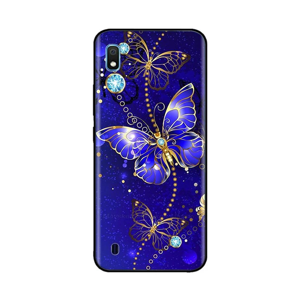 For Samsung Galaxy A10 Case Housing New Design Phone Cover For Samsung A10 Case A 10 SM-A105F Coque Soft Liquid Silicone Covers