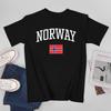 More Design Norway Flag Norse Unisex Tshirt Tees Tshirt Oneck T Shirts Unisex Boys Clothing 100 Cotton