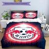 3pcs Duvet Cover Set (1*Duvet Cover + 2*Pillowcase, Without Core), RB Leipzig Print Bedding Set, Bedroom Decor, All‑Season, Birthday Gift
