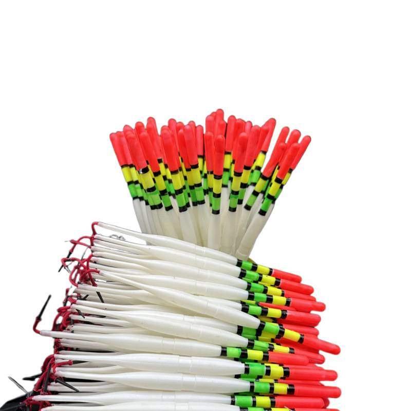 Traditional Eye-Catching Nylon Fishing Bobber for Beginners - Old-Fashioned, Hollow Plastic Float for Seniors