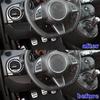 Carbon Fiber Front Below Driver Side Air Vent Cover Trim For Fiat 500 2012-2015