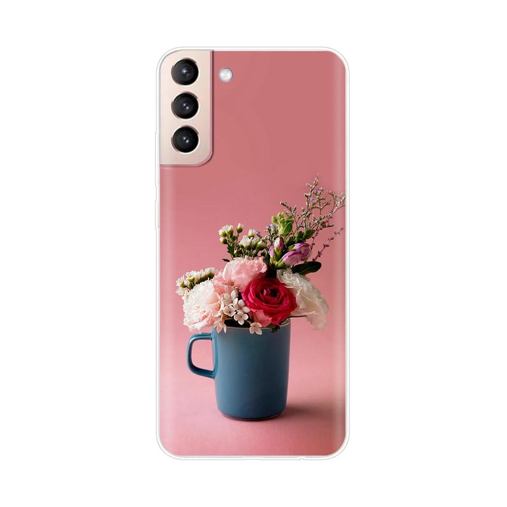 Mobile Phone Bag Case For Samsung Galaxy S21 Silicone Back Cover For Samsung S21 plus s 21 GalaxyS21 S21 FE S21Ultra Cases Capas