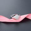 Lindon Klassischer Zirkon-Ring aus 925er-Sterlingsilber, Damenschmuck, Hochzeitsversprechen, Party-Geschenk