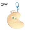 Mini Stuffed Pendants for Schoolbags Star Moon Plush Pendant, Cute Keychain Charm Soft Fabric Decorations with Blush Face Lobster Clasp, Pendant