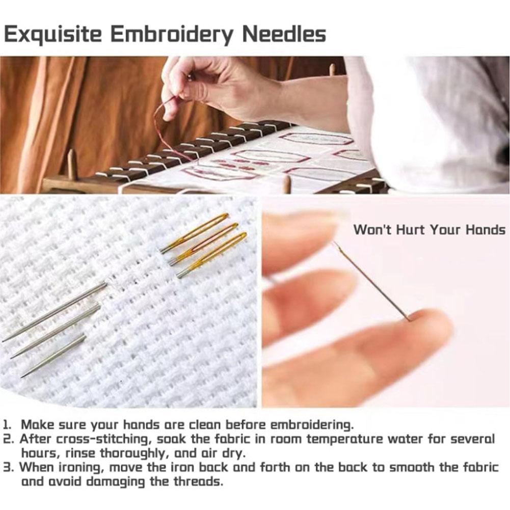 1PC 25th Anniversary Cross Stitch American Patriotic With Pattern Tools For Home Wall Decoration Souvenir Handcrafted DIY Gifts