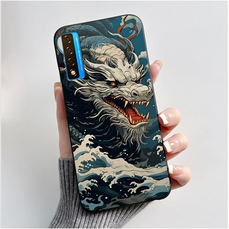 Case For TCL 20S 20L 20L+ 20 Pro 5G Luxury Cute Love Rabbit Funny Black Soft Silicone Phone Case For TCL20 20Pro 5G Back Cover