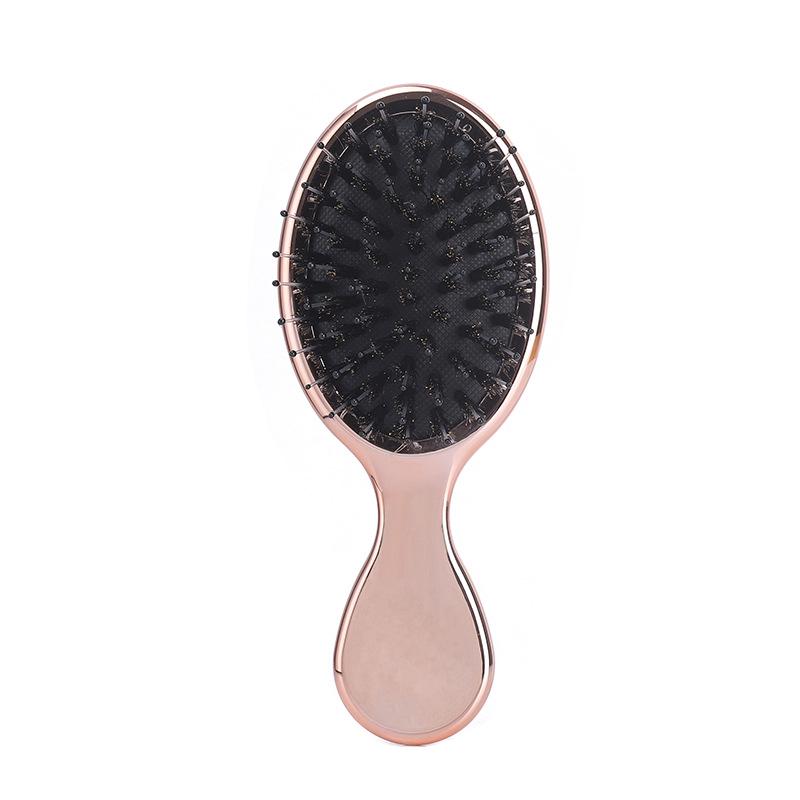 Portable Mini Air Cushion Boar Bristle Massage Comb
