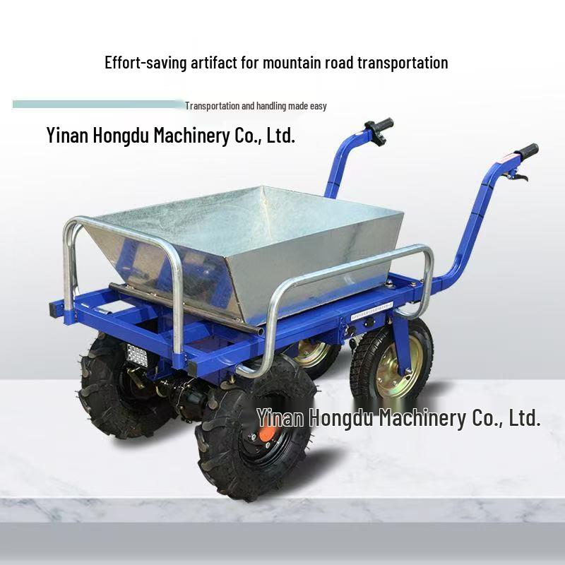 Electric Four-Wheel Chicken Coop Transport Tricycle for Agriculture and Construction