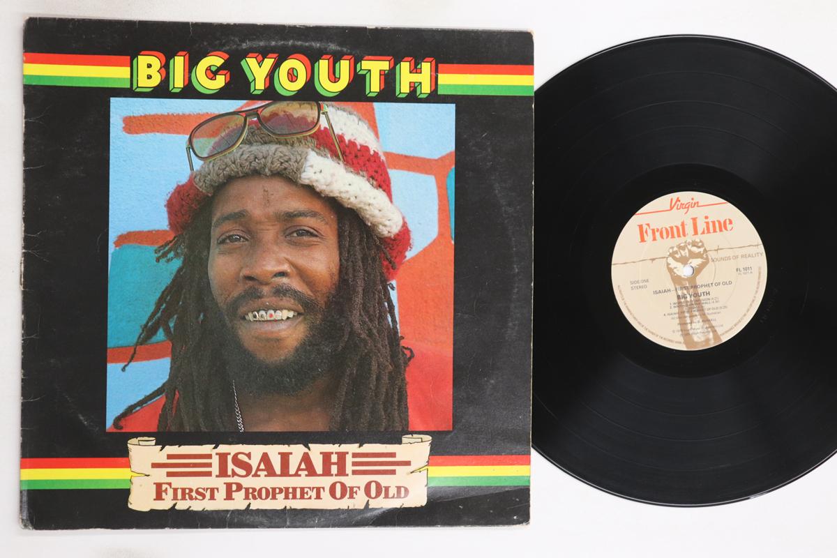 

LP Record BIG YOUTH - Isaiah - First Prophet Of Old FL1011 Front Line 1978 UK Reggae, Ska & Dub Used
