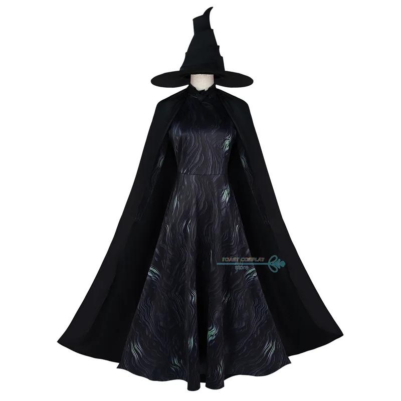 Kostium Cosplay Wicked Glinda Strój Wicked Elphaba Kobiety Różowa Sukienka Elphaba Halloween Karnawał Party Stroje Garnitur Mundur