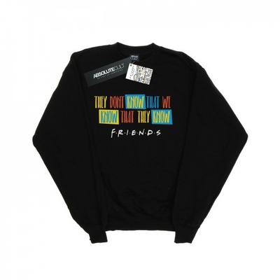 Girls They Don´t Know Script Sweatshirt