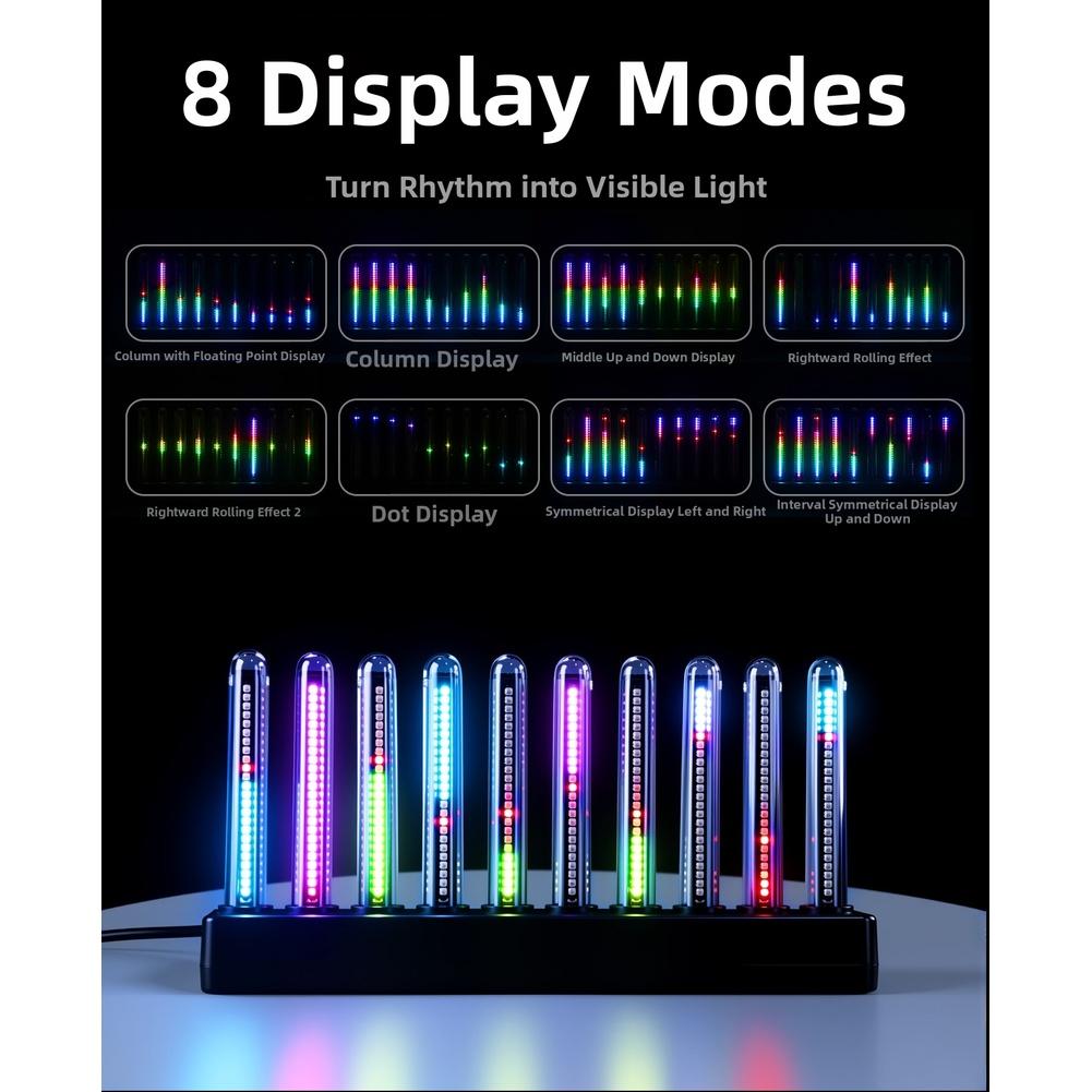 RGB LED Audio FOR SPECTRUM Sound Activated Music Visualizer Gaming Room Light Voice-activated Music Rhythm Light