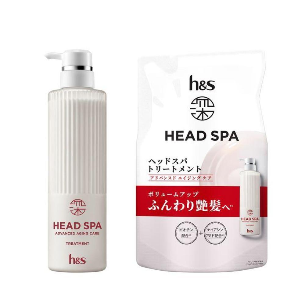 PG Deep Head Spa by hs Advanced Aging Care Treatment 435g  Refill 350g