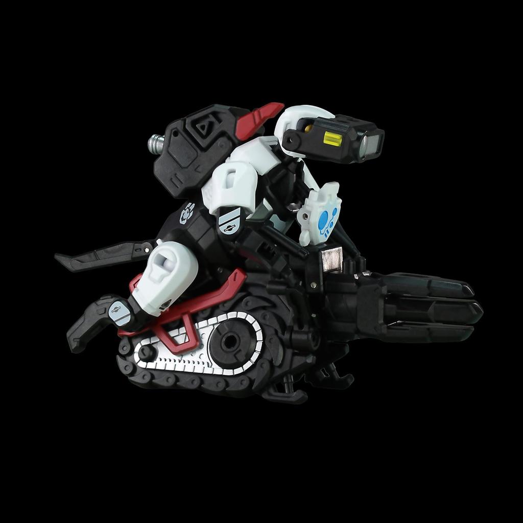 52TOYS BEASTBOX BB-48GT GHOST TEAM Transforming Action Figure - Painted, Highly Articulated, Animal, Mech, Robot, Cube - Perfect Gift for Kids, Boys,