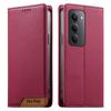 Wallet Case for Redmi 15 5G - Leather/PU, Red
