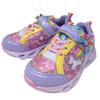 4957 Double Star Luminous Unicorn Girls Kids Sneakers [Double Star] (Purple/Purple (02), 16cm)