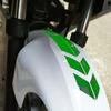 Motorcycle Arrow Stripe Stickers for Honda Yamaha  Waterproof Oilproof Reflective Motorbike Tape Sticker Decals Moto Accessories