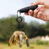 Niedliche Plüsch-Schlüsselanhänger-Figur mit Clip, Weiches Stofftier-Anhänger für Taschen, Rucksäcke, Geldbörsen, Schlüssel, Auto-Dekoration, Entzückendes Geschenk für Kinder und Jugendliche