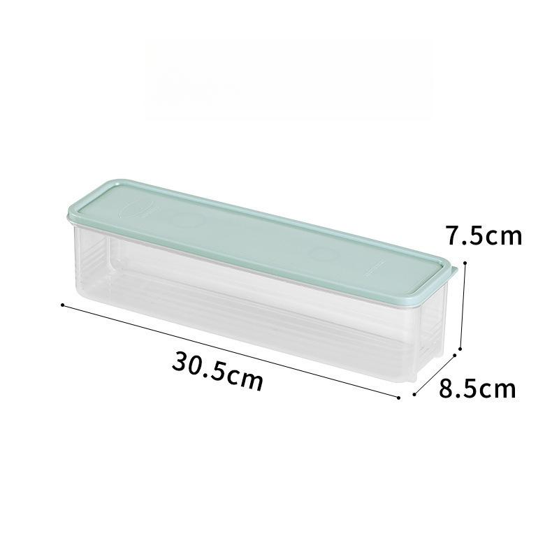 Noodle Storage Box Kitchen Noodle Spaghetti Container Home Cereal Preservation Storage Box with Cover Refrigerator Storage Box