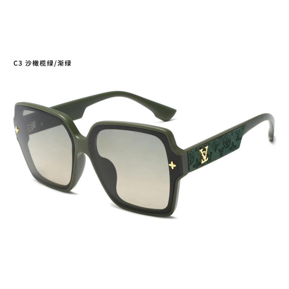 New Fashion Square Frame Sunglasses for Women Luxury Sunglasses UV Protection Large Frame Glasses