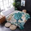 Flannel Fleece Bed Blankets Lightweight Cozy Throw Blanket for Couch Sofa Bedroom Adults Kids,Fire Basketball Twin Size 40"x50"