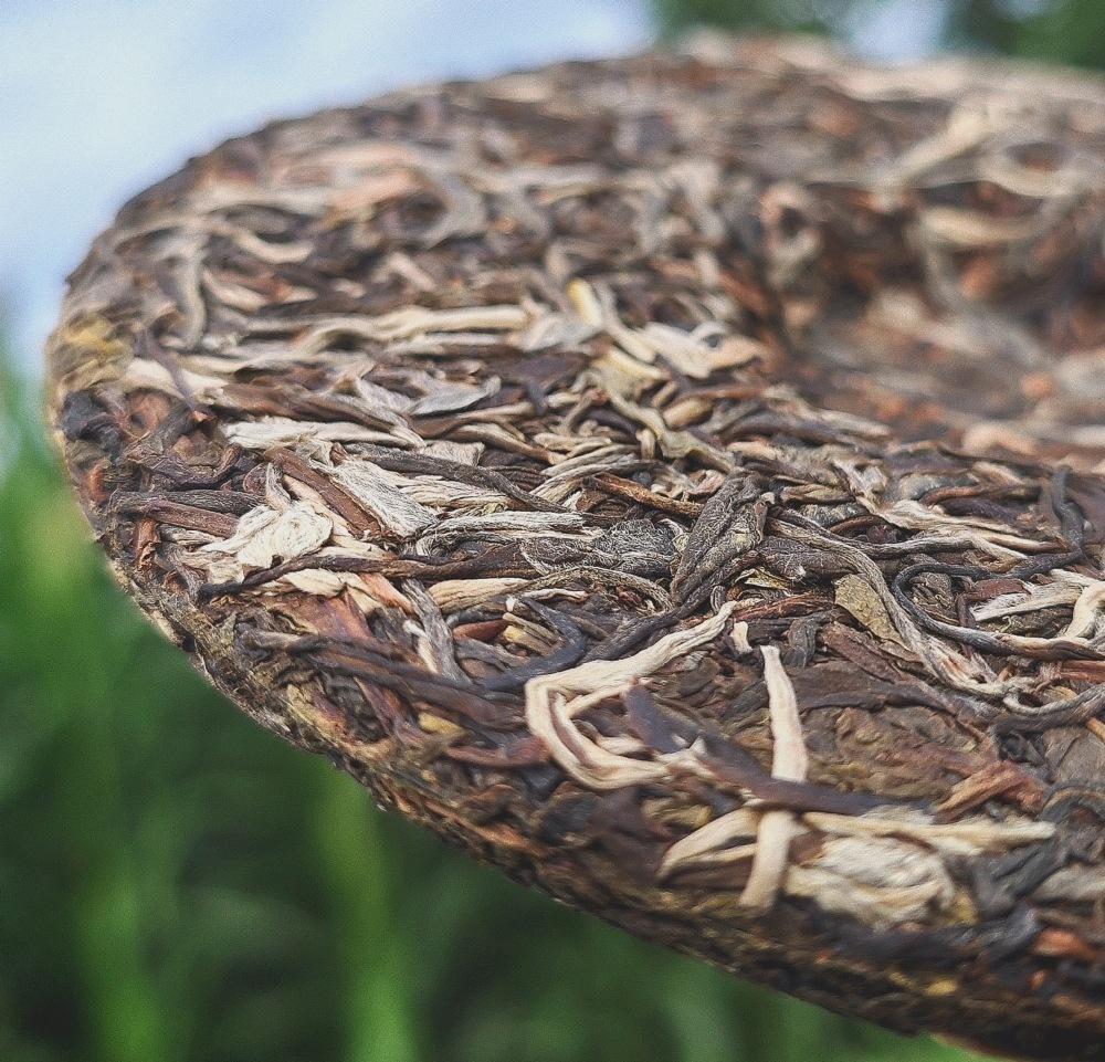 Чай Пуэр Чай Пуэр Ча Чайный торт Органический оздоровительный напиток Дайи 357г Юньнань — фото 3