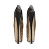 2025 Neue Luxus Damen Stilettos Herbst Nachtclub Leder Plateau High Heels Sexy Print Pumps Damenmode Partyschuhe WSH4502