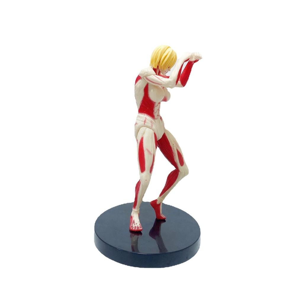 Attack On Titan Female Giant Pvc Figure Collectible Anime Model For Fans And Collectors