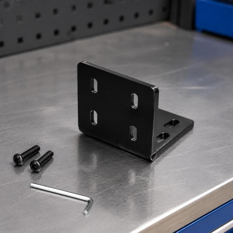 Motor Mounting Support, 2 Pack with Elongated Openings for Small Positioning Changes During DIY Equipment Assembly and Repair Work