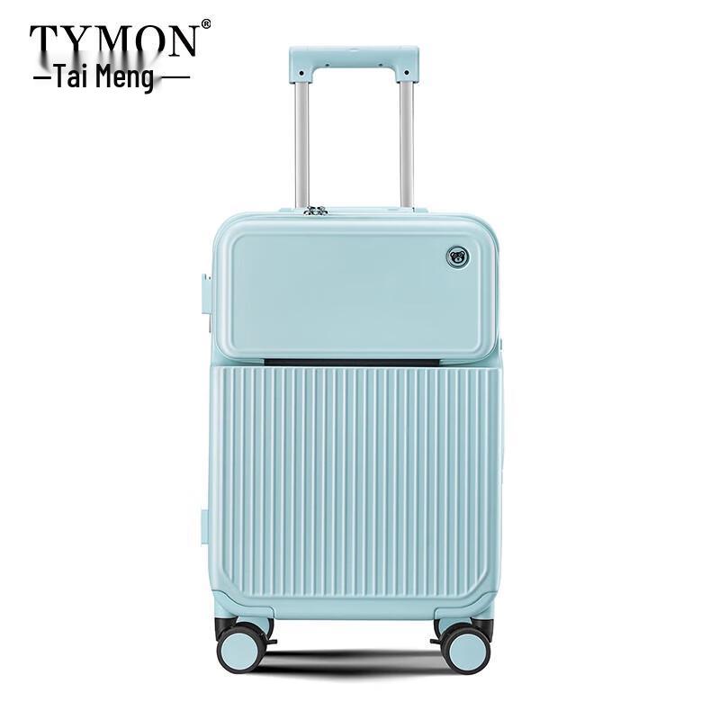 

Tymon Aluminum Frame 24-inch Luggage with USB & Cup Holder