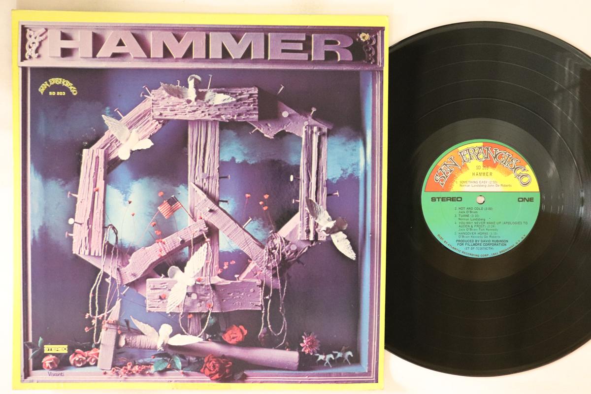 

LP Record HAMMER Hammer SD203 SAN FRANCISCO 1970 US Jazz Used