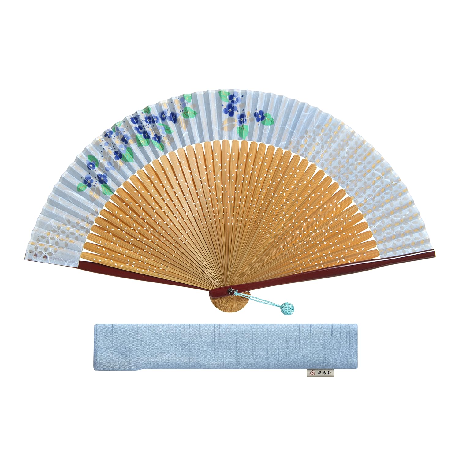 

A fan brand that combines traditional craftsmanship with modern fan made with Japanese Durable and A perfect Day [HOSEKKEN] high-end sensibilities. светло-синий