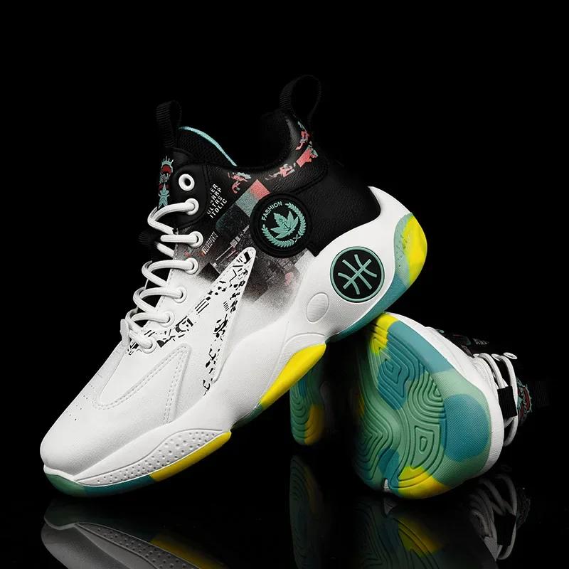 

Ботильоны дизайнерская обувь для мужчин весна новые кроссовки мужская мода Harajuku мужская повседневная обувь удобная на открытом воздухе нескользящая высокая обувь 39