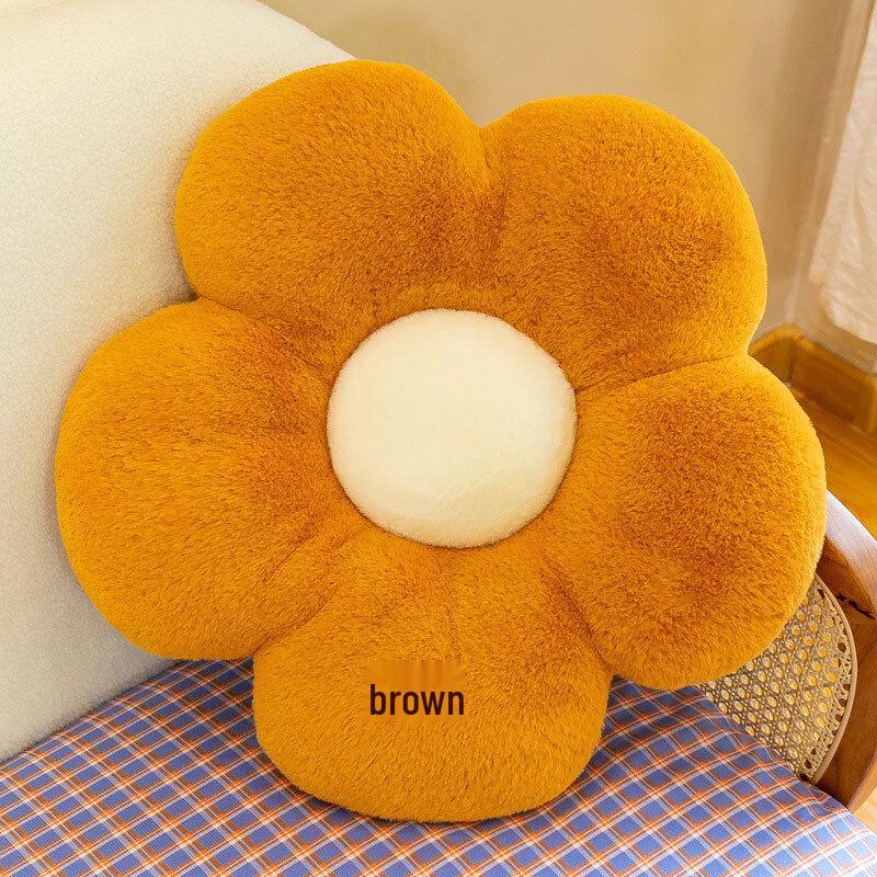 

Sunflower Petal Throw Pillow Cushion