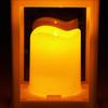12 Pcs Decorative Candle Lantern, LED Electric Flameless Candle, Plastic LED Holder with Glass, Wall Hanging Indoor Porch Lanterns for Wedding Table